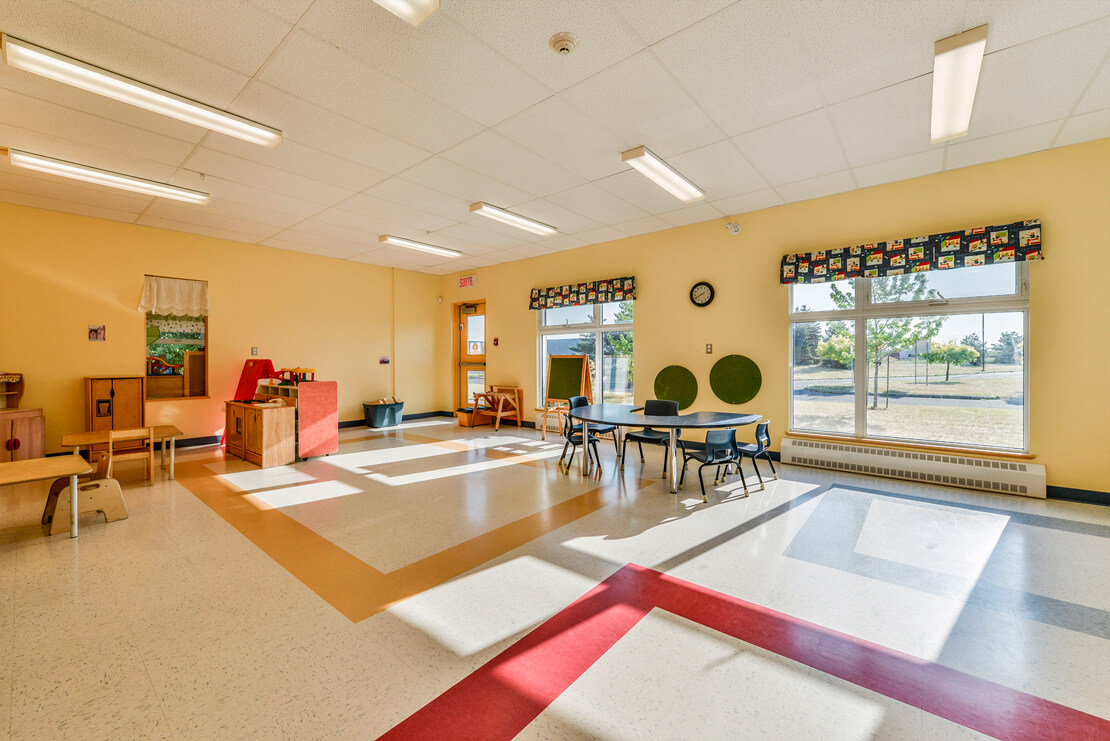 Centre de la petite enfance – Étoile Filante – Grande salle
