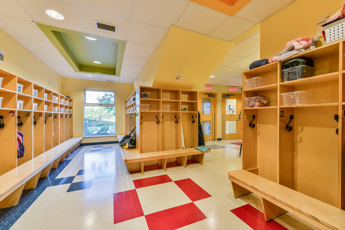 Centre de la petite enfance – Étoile Filante – Vestiaire